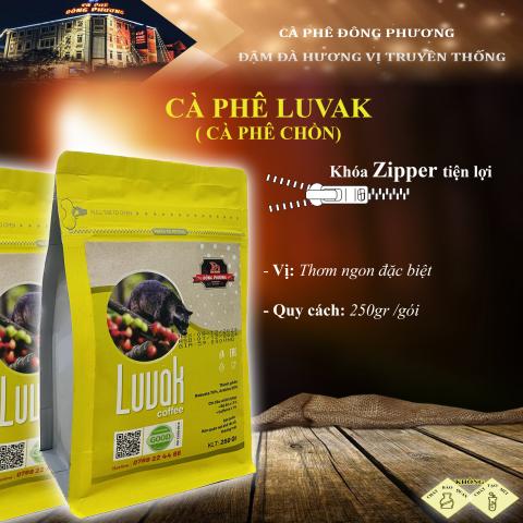 Cà phê Luvak Coffee (Cà phê Chồn)