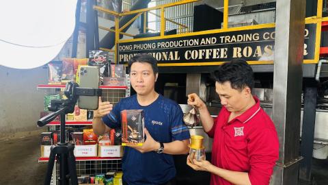 Cà phê Đông Phương – ShopMall 5.0, dấu ấn khác biệt trên TikTok Shop